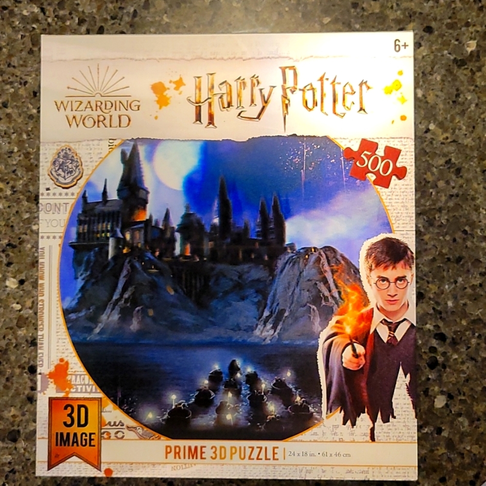 Harry Potter Wizarding World 3D Pieces Puzzle NEW